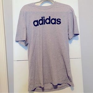 Adidas men’s large gray tee shirt